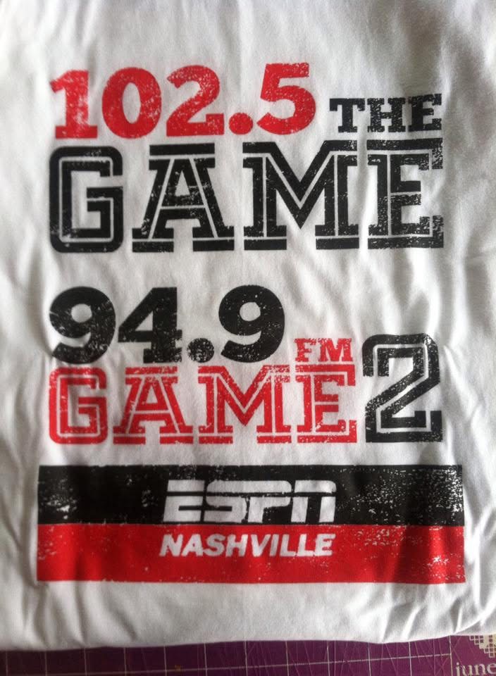 Past work sample from Music City Print Factory