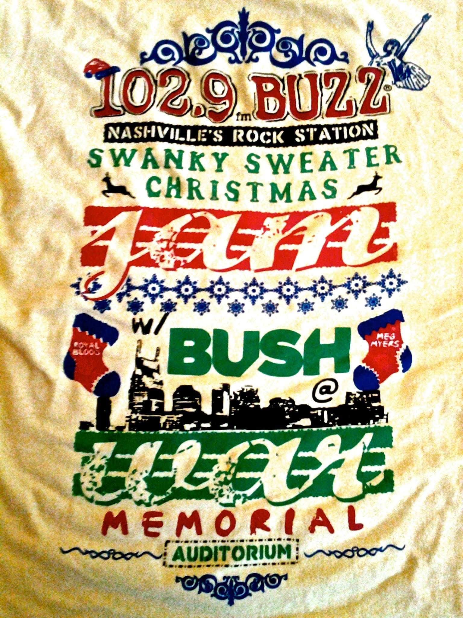 Past work sample from Music City Print Factory