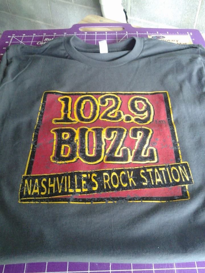 Past work sample from Music City Print Factory